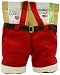 World Wide Gourmet Foods Santa Pants with Holiday Shortbread Gift Set