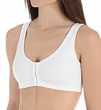 UPC 646007679087 product image for Fruit of the Loom Comfort Front-Close Sports Bra (40, White) | upcitemdb.com