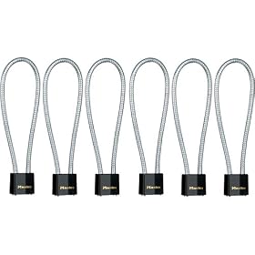 Master Lock Armored Cable Gun Lock, 6 Pack by 