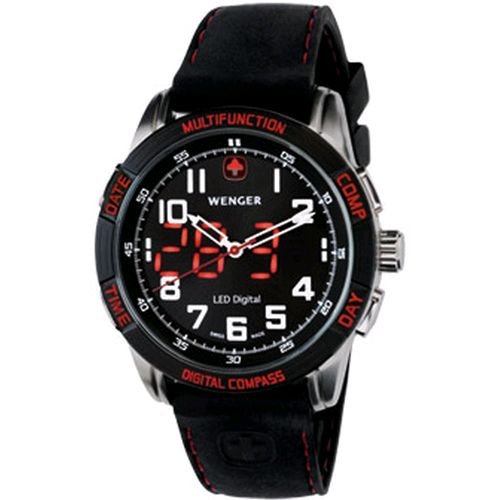 Wenger Men's 70430 Nomad LED Compass Watch