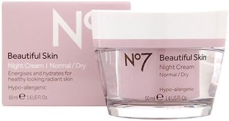 Boots No7 Beautiful Skin Night Cream - Normal / Dry 1.6 oz