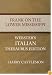 Frank on the Lower Mississippi - Webster's Italian Thesaurus Edition
