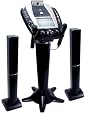 Singing Machine STVG-999 Pedestal Karaoke System with Tower Speakers, Camera, Monitor and Radio