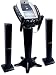 Singing Machine STVG-999 Pedestal Karaoke System with Tower Speakers, Camera, Monitor and Radio