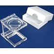 3x Folding Magnifier Stamp Coin Measurement Scale Tool