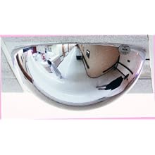 See All PVT-BAR2X2 Plexiglas T-Bar Panoramic Full Dome 360 Degree Security Mirror, 2' x 2' Drop In, 24" Diameter (Pack of 1)