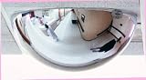 See All PVT-BAR2X2 Plexiglas T-Bar Panoramic Full Dome 360 Degree Security Mirror, 2' x 2' Drop In, 24 Diameter (Pack of 1)