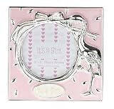 New Baby Girl Gift Idea - Silver Plated Photo Frame - Ideal Present!
