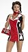 Escante Sexy Retro Rockabilly Bowling Shirt Dress Adult Costume