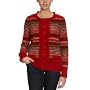 Eddie Bauer - Cardigan - Femme - Rouge - Taille L Eddie Bauer