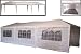 New 10' X 30' White Party Tent Gazebo Canopy W/ Walls Heavy Duty Polyester Water resistant