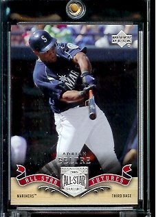 2005 Upper Deck All-Star Classics Adrian Beltre Seattle Mariners Baseball Card #51 - Mint Condition - In Protective Display Case!