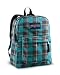 JANSPORT SUPERBREAK BACKPACK SCHOOL BAG - Blinded Blue/ Grey Duke Plaid- 9BX