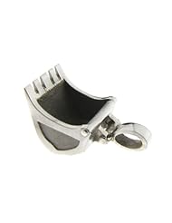 Phil Laender - Silver Excavator Bucket pendant - Sterling Silver - 3.4 Gr - 21mm