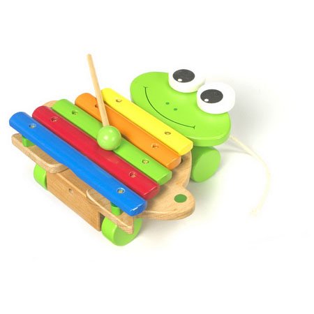 Childrens Toyshop  Third Party New : Frog xylophone