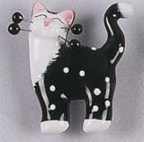 Whimsiclay Sabrina Cat Pin