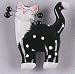 Whimsiclay Sabrina Cat Pin