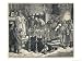 William I is About to be Buried at Caen Normandie When Ascelin Fitzarthur Claims the Territory, Giclee Art Poster Print by Edouard Zier, 24x18
