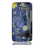 Hard Snap-on Shield With STARRY NIGHT Design Faceplate Cover Sleeve Case fo ....