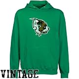 NCAA Siena Saints Kelly Green Distressed Logo Vintage Lightweight Pullover Hoody