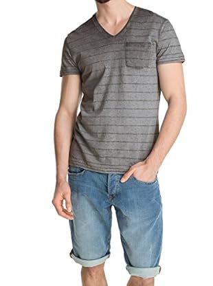 edc by ESPRIT Camiseta Manga Corta (Gris)