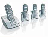 Philips CD1304 Digital Cordless Telephone Quad Pack