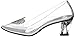 Ellie Shoes Women's 212-ariel Slide Pump, Clear, 7 M US