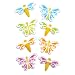 Butterfly and Dragonfly Edible Sugar Cake and Cupcake Decorations