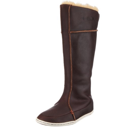 Hub Dance L 508311508, Damen, Stiefel, Braun (Dance L fur dbn/wht), EU 38
