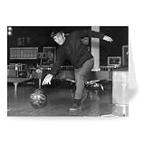 George Best - Greeting Card (Pack of 2) - 7x5 inch - Art247 - Standard Size - Pack Of 2