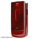 Red Wood Design SNAP-ON COVER HARD CASE PHONE PROTECTOR for Motorola MOTO W385 / W-385