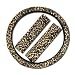 Cheetah Steering Wheel Cover with Shoulder Pad