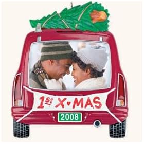 First Christmas Together Photo Holder 2008 Hallmark Keepsake Ornament