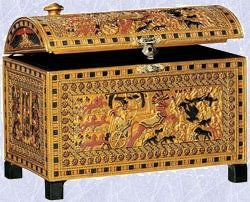 Egyptian Style Chest ancient design ark coffer