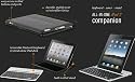 Zagg LEACSIPAD2V2 ZAGGfolio for Apple iPad 2 Carbon with Keyboard (Silver)