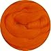 Weir Crafts Merino Wool Roving for Felting - 1 Ounce Orange