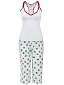 La Senza Fantastic Strawberry Dot capri set