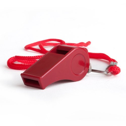 (Price/1 Box)GOGO™ 10 Pieces / Box, Whistle, Referee Lanyard Whistle, Safety Whistles