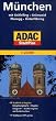 ADAC Stadtplan M�nchen: Mit  Gr�felfing, Gr�nwald, Planegg, Unterf�hring. Stadtinfo & Register: Umgebungskarte. Cityplan. Cityguide. Stra�enregister mit Postleitzahlen. Stadtplan: GPS-genau