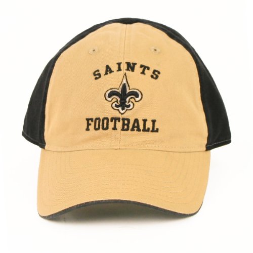 New Orleans Saints 2-Tone Slouch Fit Adjustable Baseball Hat