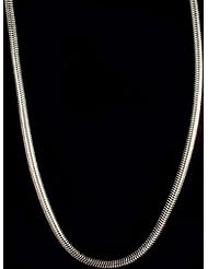 Fine Sterling Chain with Spring Closure - Sterling Silver