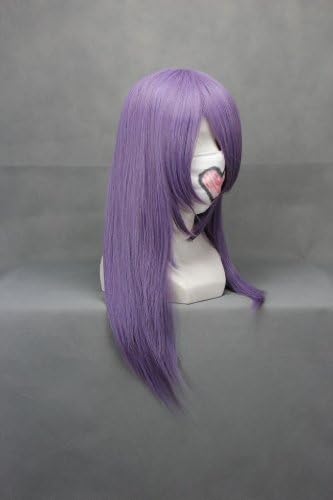 Ruler Clannad-kyou Fujibayashi Purple Anime Cosplay Wig