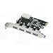 TeckNet® USB 3.0 4 Ports PCI Express Interface USB 3.0 Expansion Card With 5V 4-Pin Power Connector for Desktops, 24 Month UK Warranty