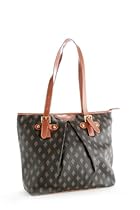 Hot Sale Patzino Signature Diamond Edition women's Brown Designer Shopper Double Handle Hobo Travel Tote Bag Purse Satchel Handbag w/Shoulder Strap For Everyday Use.(BO42)