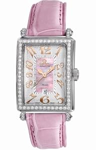 Gevril Women's 6208RL Glamour Automatic Pink Diamond Watch by Gevril