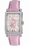 Gevril Women's Glamour Automatic Pink Diamond Watch #6208RL