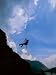 A Rock Climber Dangles on His Rope in Preparation for His Next Move in Chachapoyas, P...
