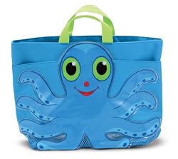 Melissa & Doug Sunny Patch Flex Octopus Beach Tote Bag