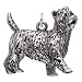 Cairn Terrier - I Love My Dog Keychain