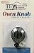 Tools & Hardware : Lux #CPR407 Black Gas Oven Knob